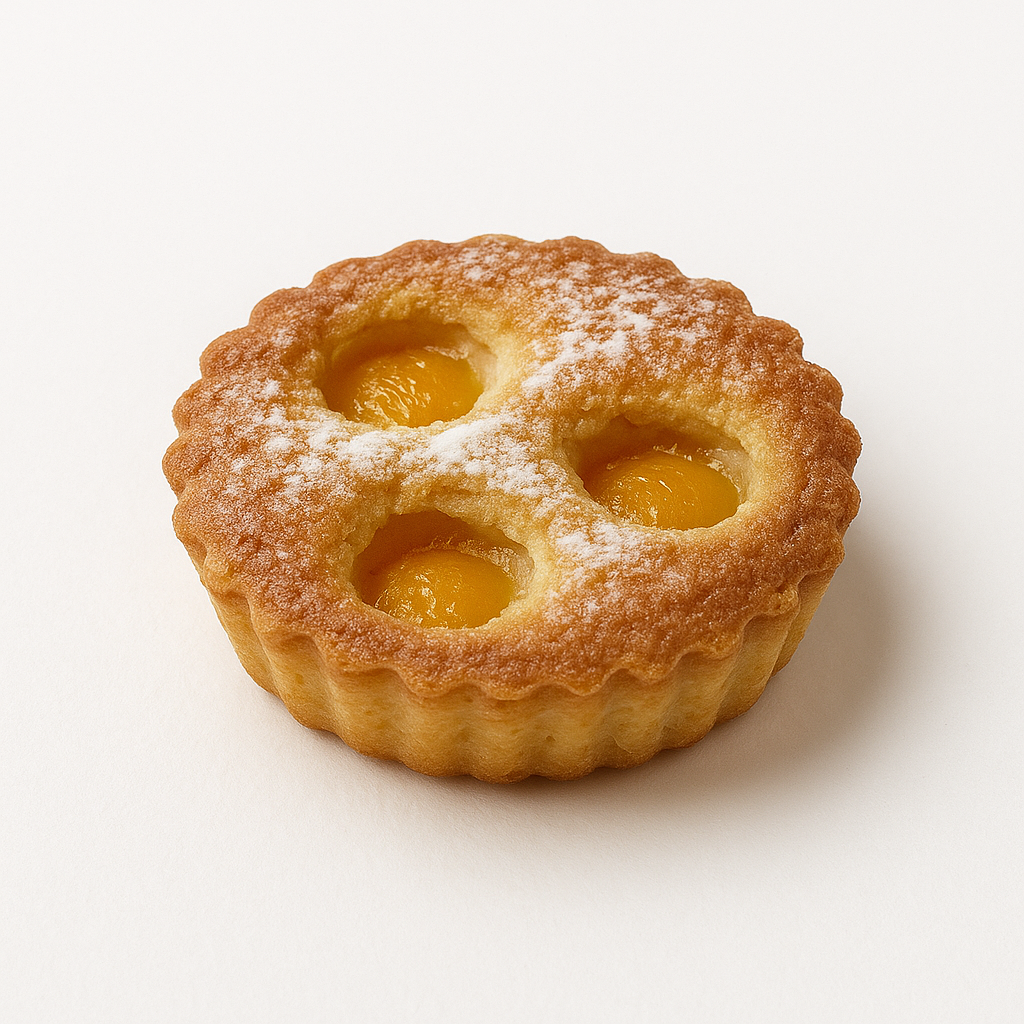 Tarte Poire Amandine artisanale : poires fondantes et crème d'amande